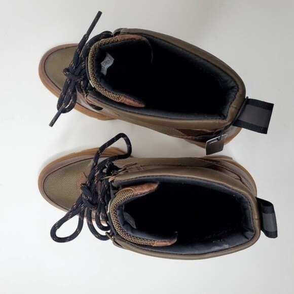 SOREL BREX™ HEEL LACE WATERPROOF LEATHER STANDOUT LUG SOLE CHUNKY BOOTIES - Picture 10 of 16